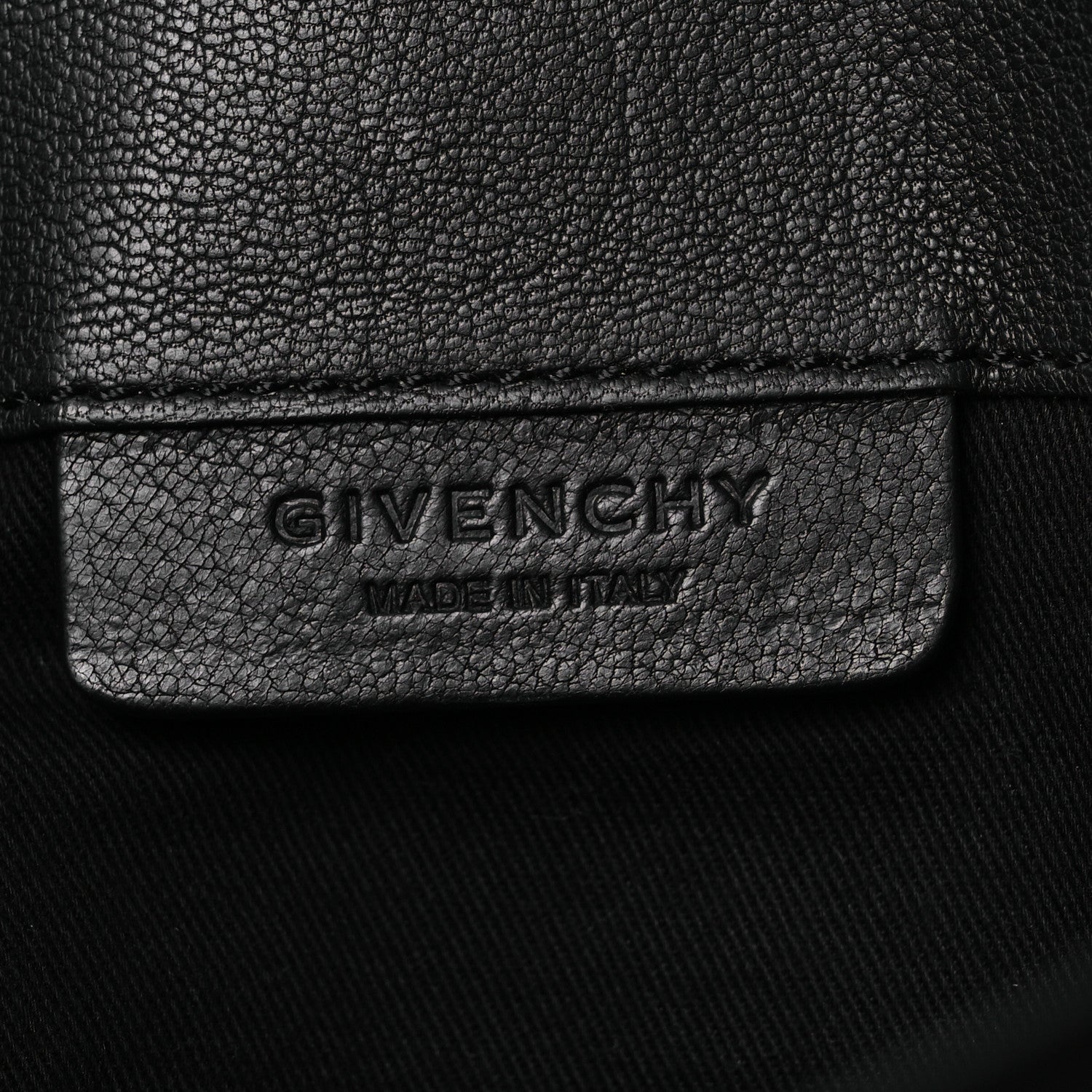 Givenchy Sugar Goatskin Medium Antigona Envelope Clutch Black Black 6 of 12