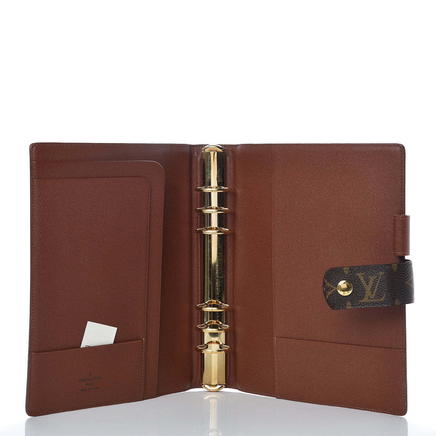 Monogram Large Ring Agenda Cover