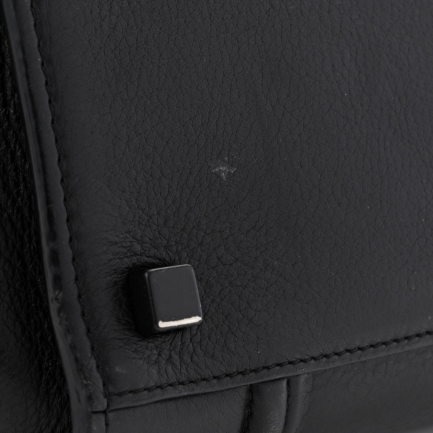 Celine Supple Calfskin Medium Phantom Luggage Black 13 of 19