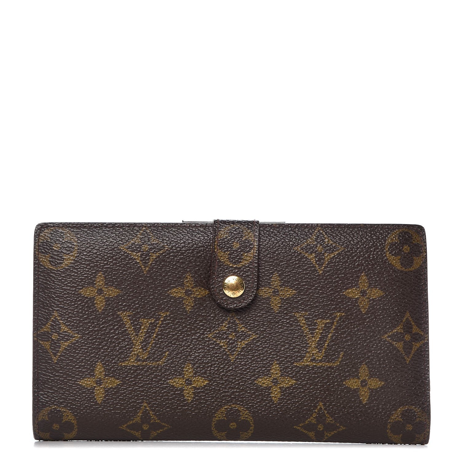 Louis Vuitton Monogram Continental French Purse Wallet 1 of 10