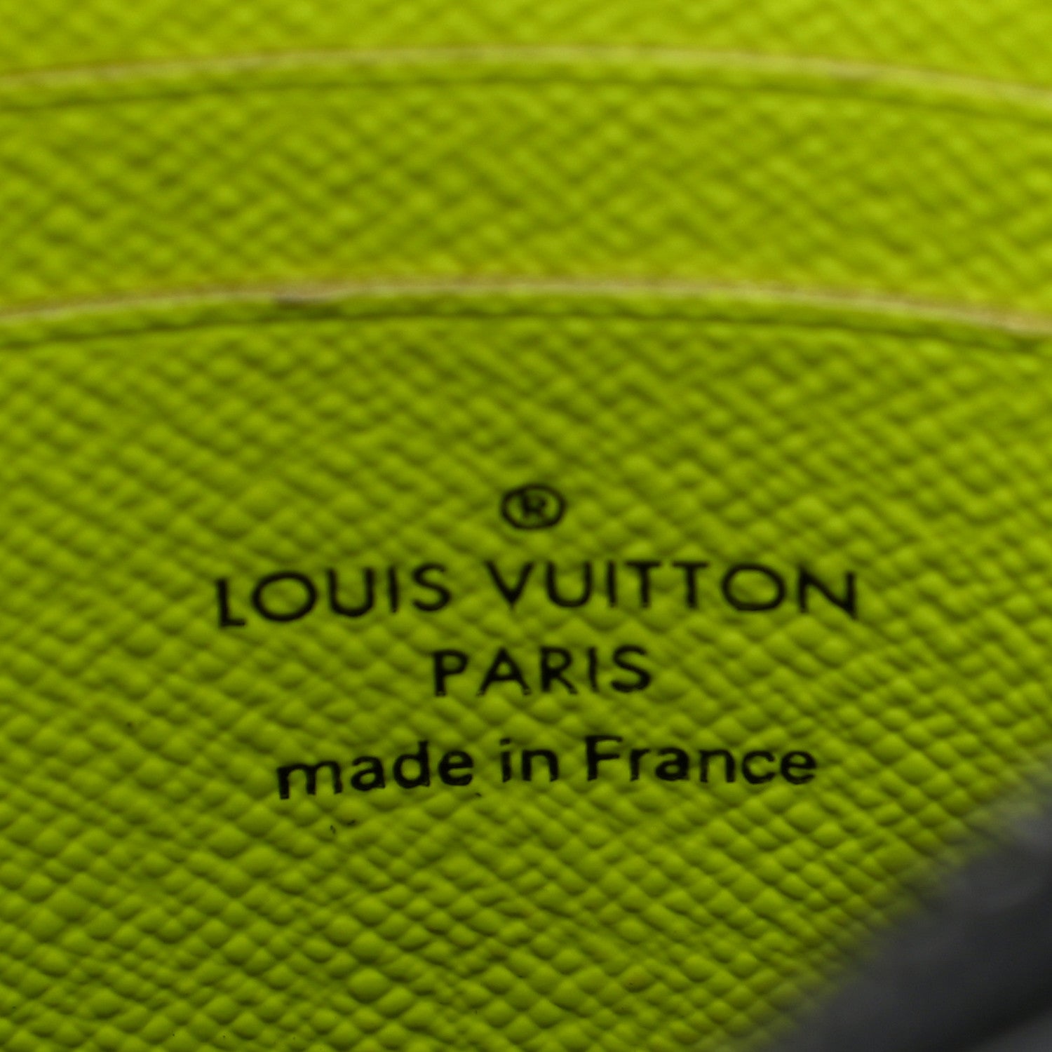 Louis Vuitton Monogram Macassar Christopher Wearable Wallet Fluorescent Yellow 6 of 9