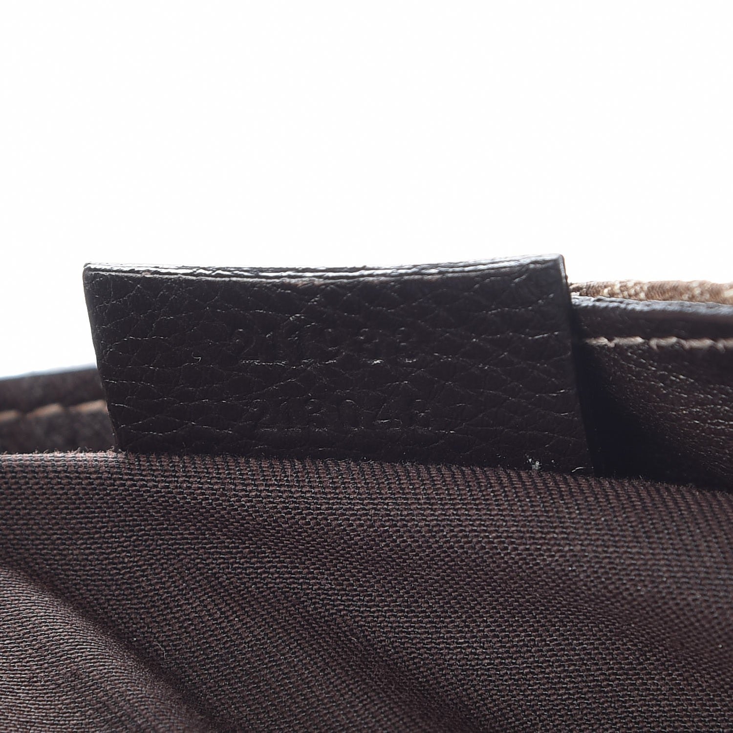 Gucci Monogram Large New Ladies Web Hobo Dark Brown 7 of 8