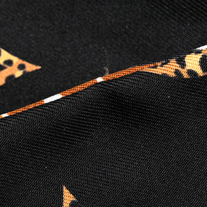 Louis Vuitton Silk Monogram Giant Jungle Bandeau Black 4 of 4