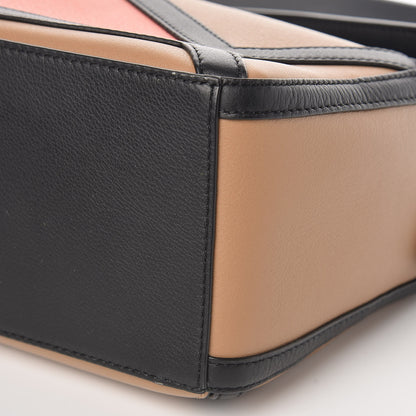 Loewe Calfskin Small Graphic Puzzle Bag Pink Tulip Mocca 10 of 11