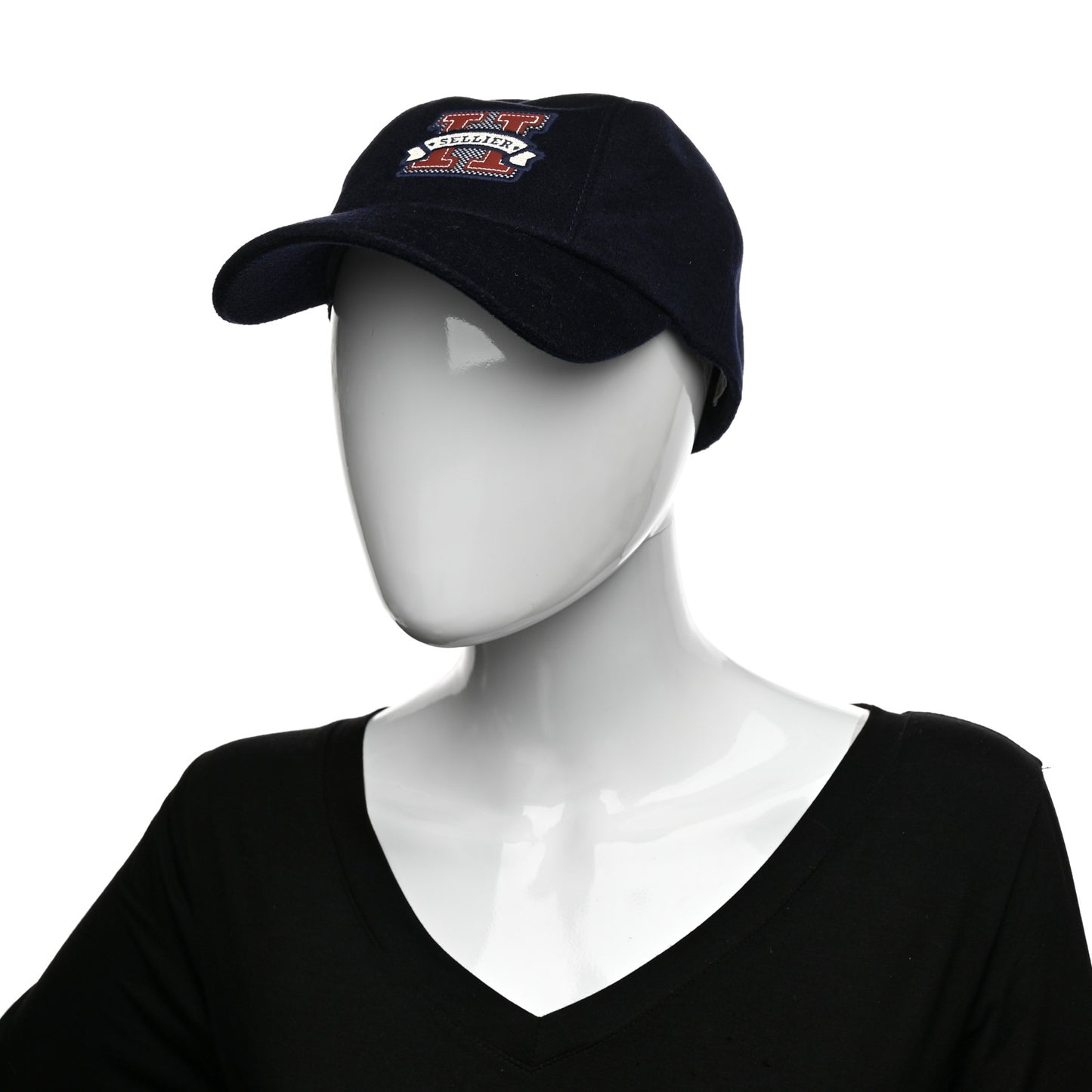 Cotton Davis H Sellier Cap 57 Marine
