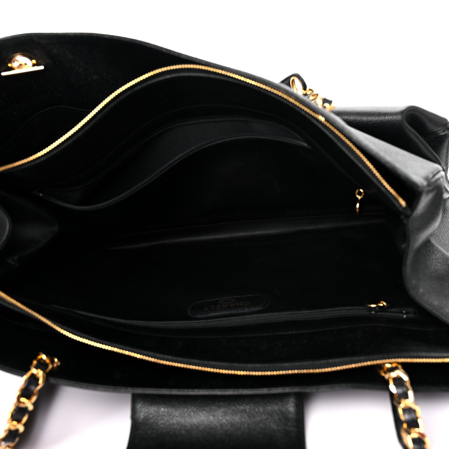 Chanel Caviar XL Weekender Bag Black 5 of 17