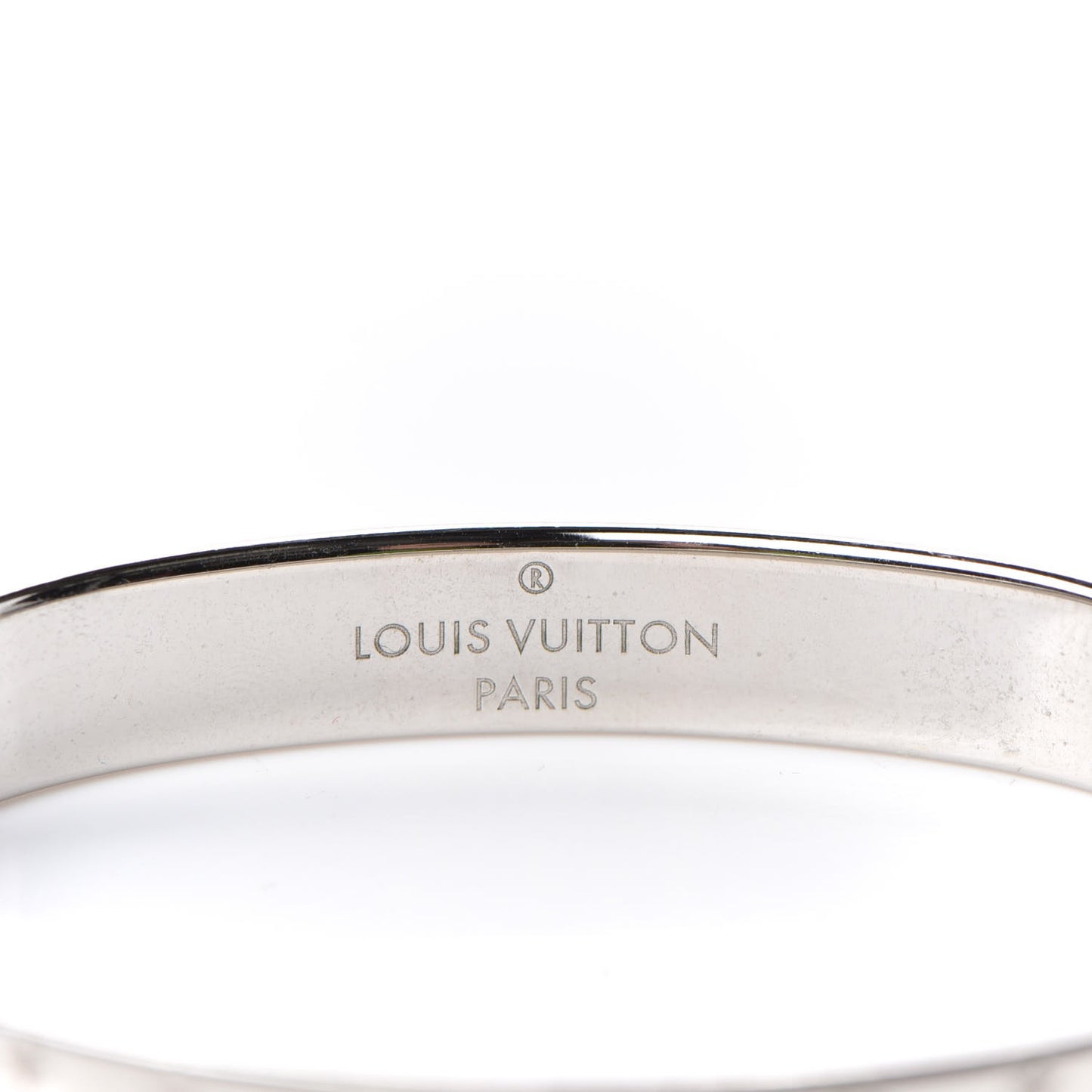 Palladium Monogram Nanogram Cuff M