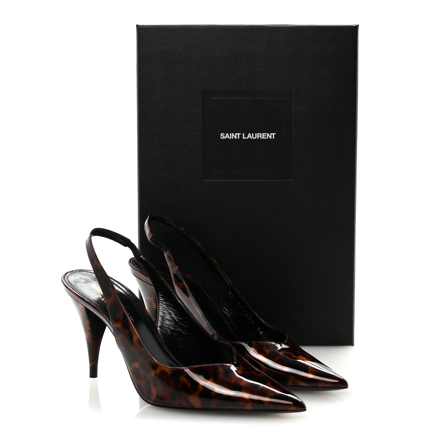 Saint Laurent Calfskin Anja 85 Pumps 36 Manto Naturale 17 of 19
