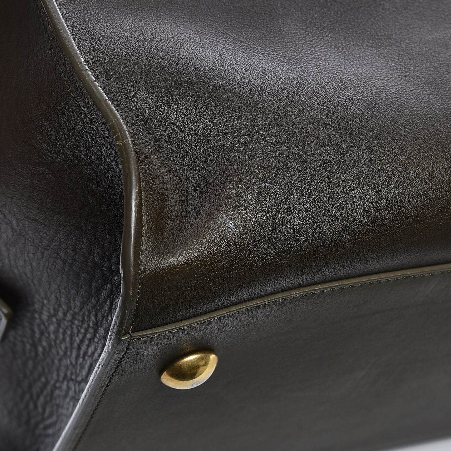 Calfskin Medium Classic Y Cabas Earth