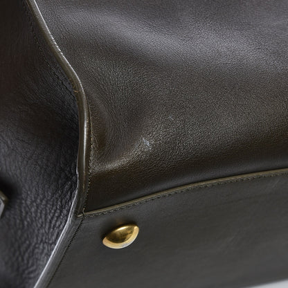 Saint Laurent Calfskin Medium Classic Y Cabas Earth 11 of 13