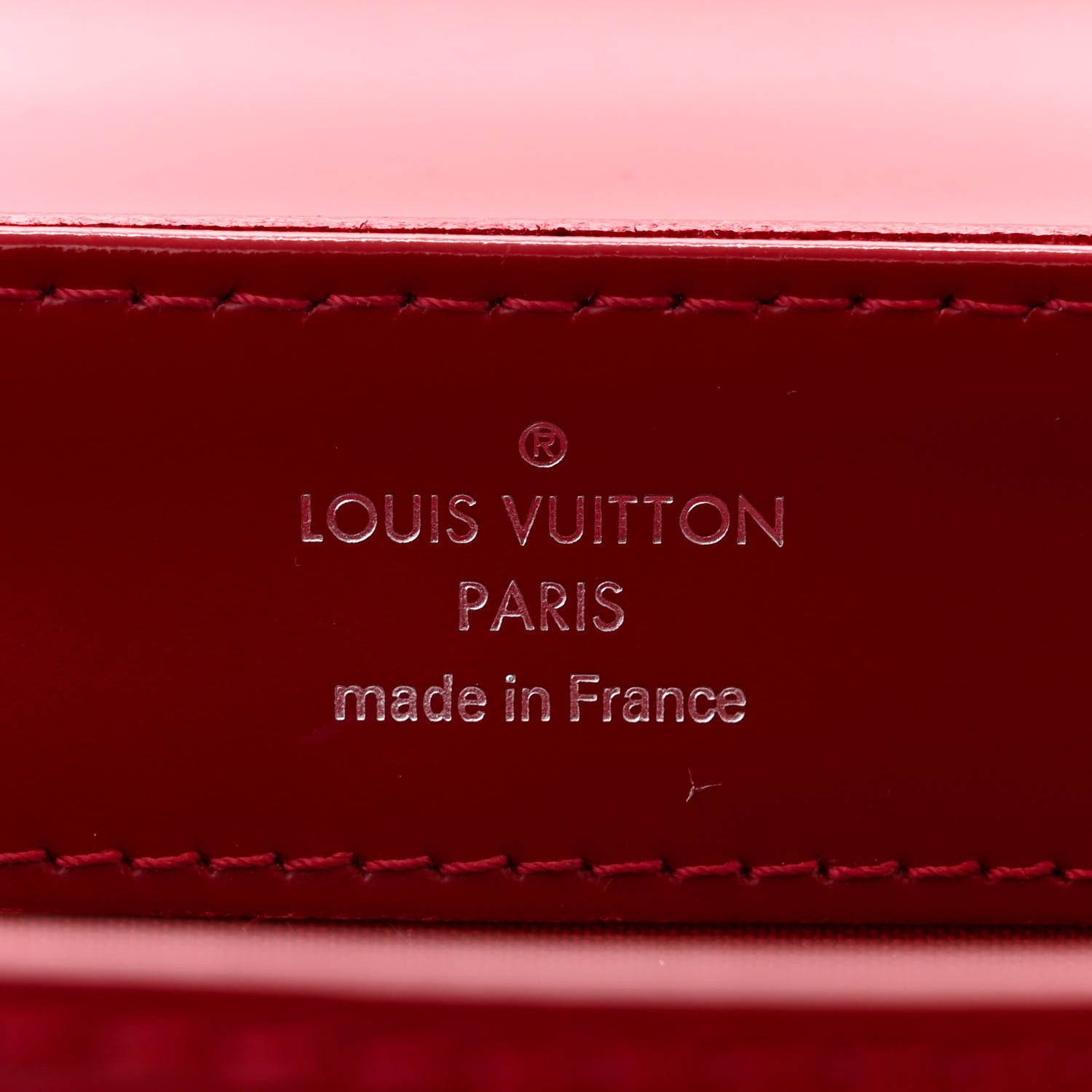 Louis Vuitton Epi Bagatelle PM Rubis 6 of 13