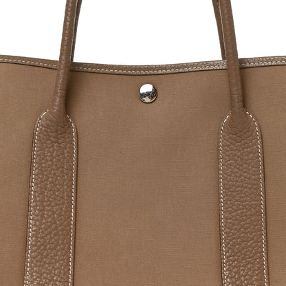 Hermes Toile Vache Garden Party 36 MM Etoupe 8 of 11