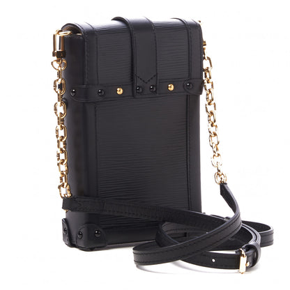 Louis Vuitton Epi Pochette Trunk Verticale Black 3 of 9