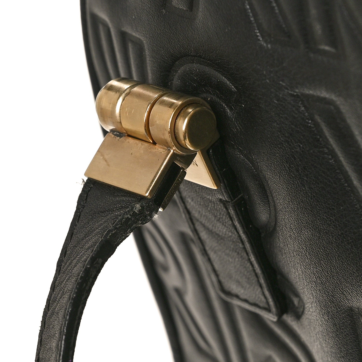 Louis Vuitton Calfskin Embossed Speedy Cube 30 Black 14 of 16