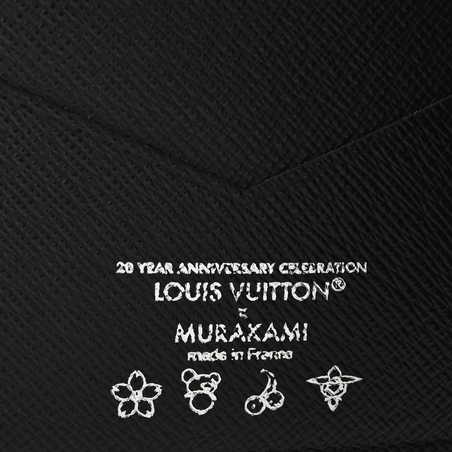 LV X TM Monogram Multicolor Passport Cover Black