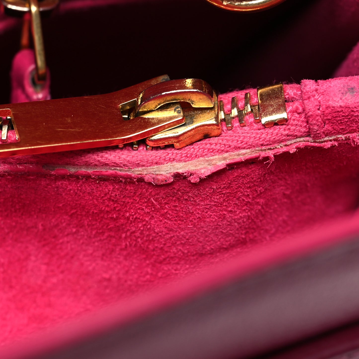 Calfskin Small Sac De Jour Lipstick Pink