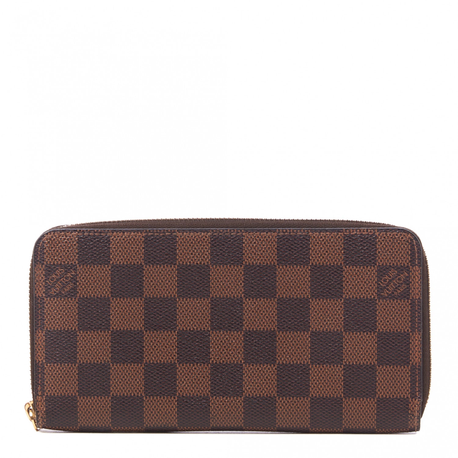 Louis Vuitton Damier Ebene Zippy Wallet 1 of 8