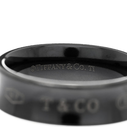 Tiffany Titanium 1837 Band Ring 65 11 4 of 5