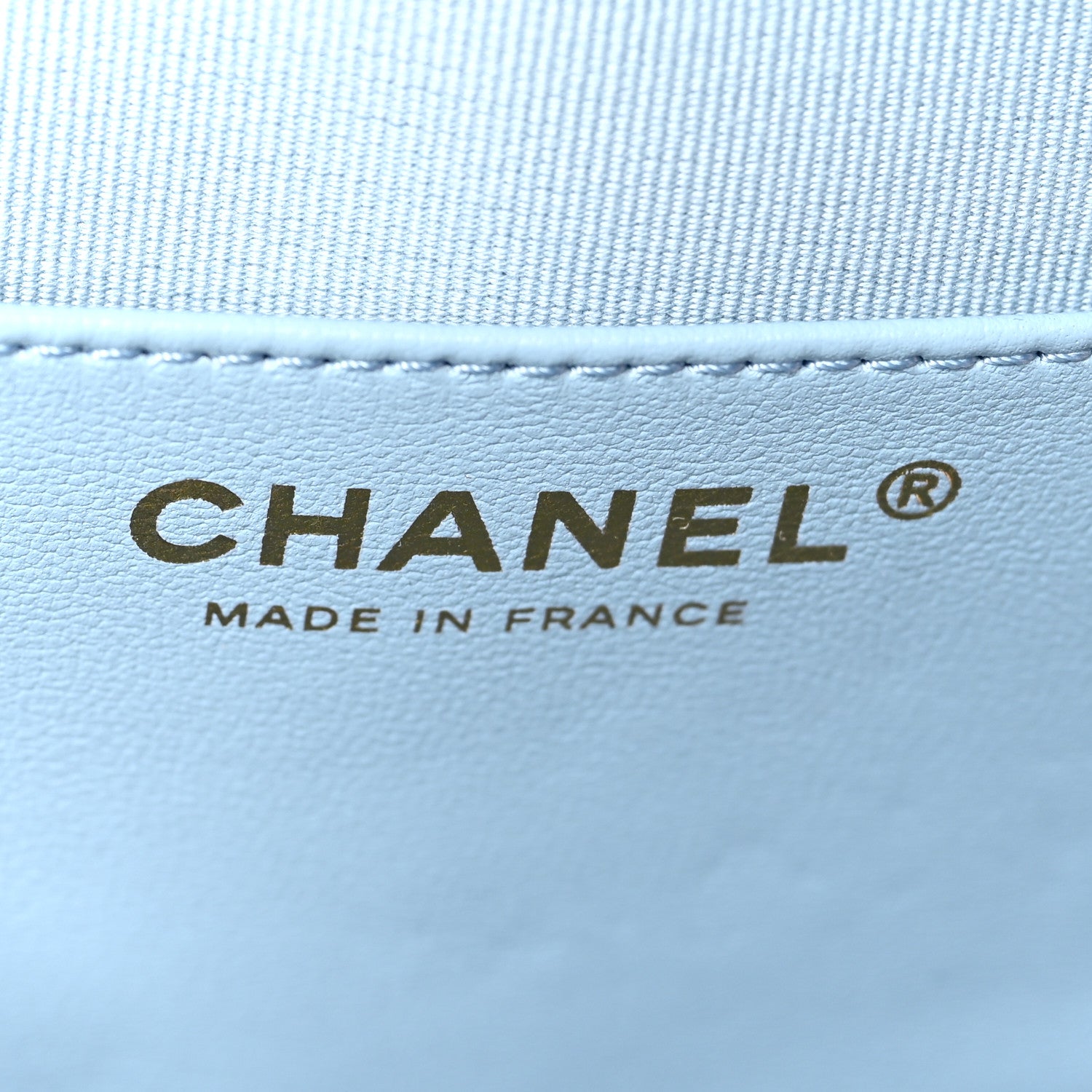 Chanel Lambskin Quilted CC In Love Heart Bag Light Blue 5 of 9
