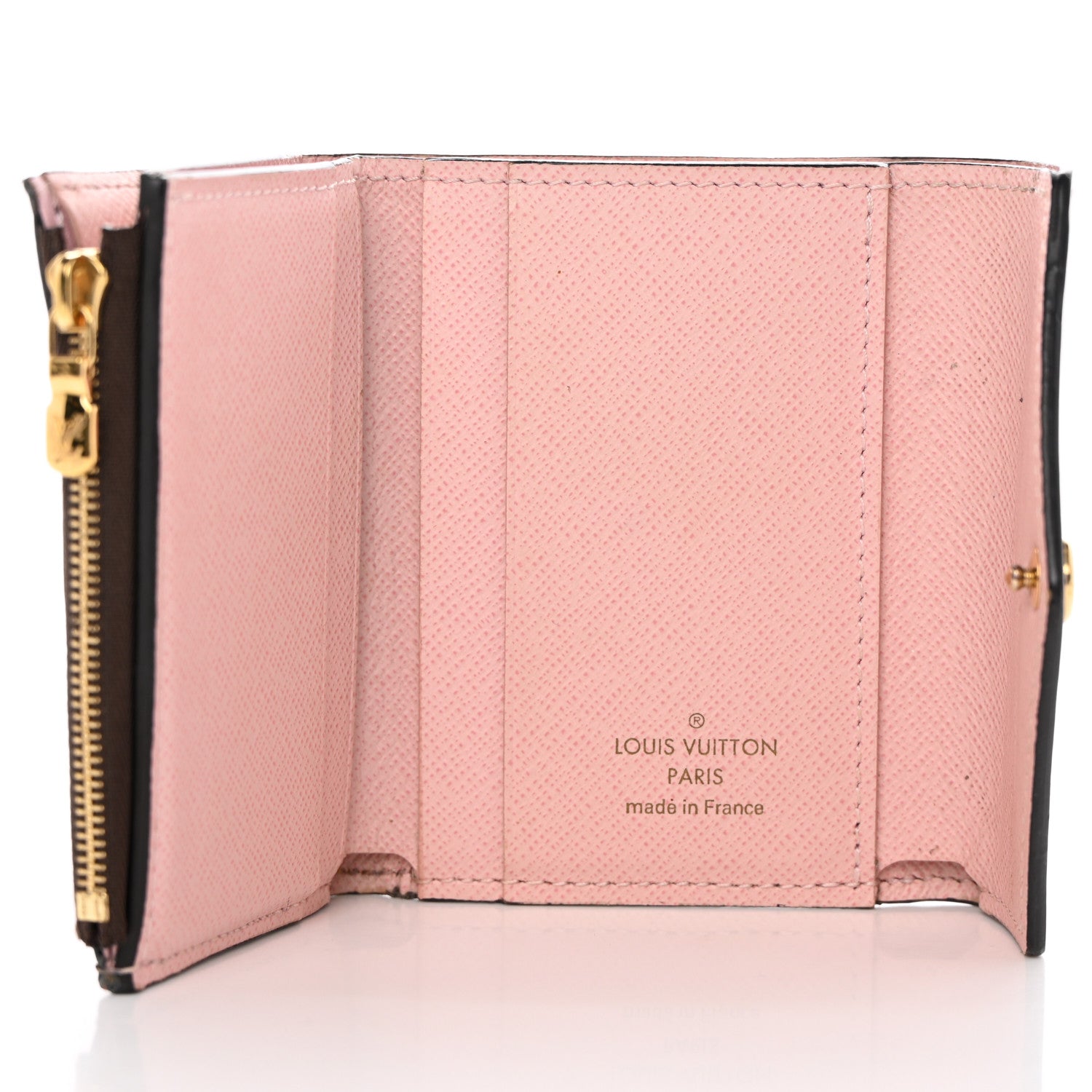 Louis Vuitton Monogram Zoe Wallet Rose Ballerine 5 of 11