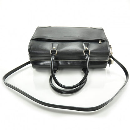 Louis Vuitton Epi Sac Bourget Black 5 of 11