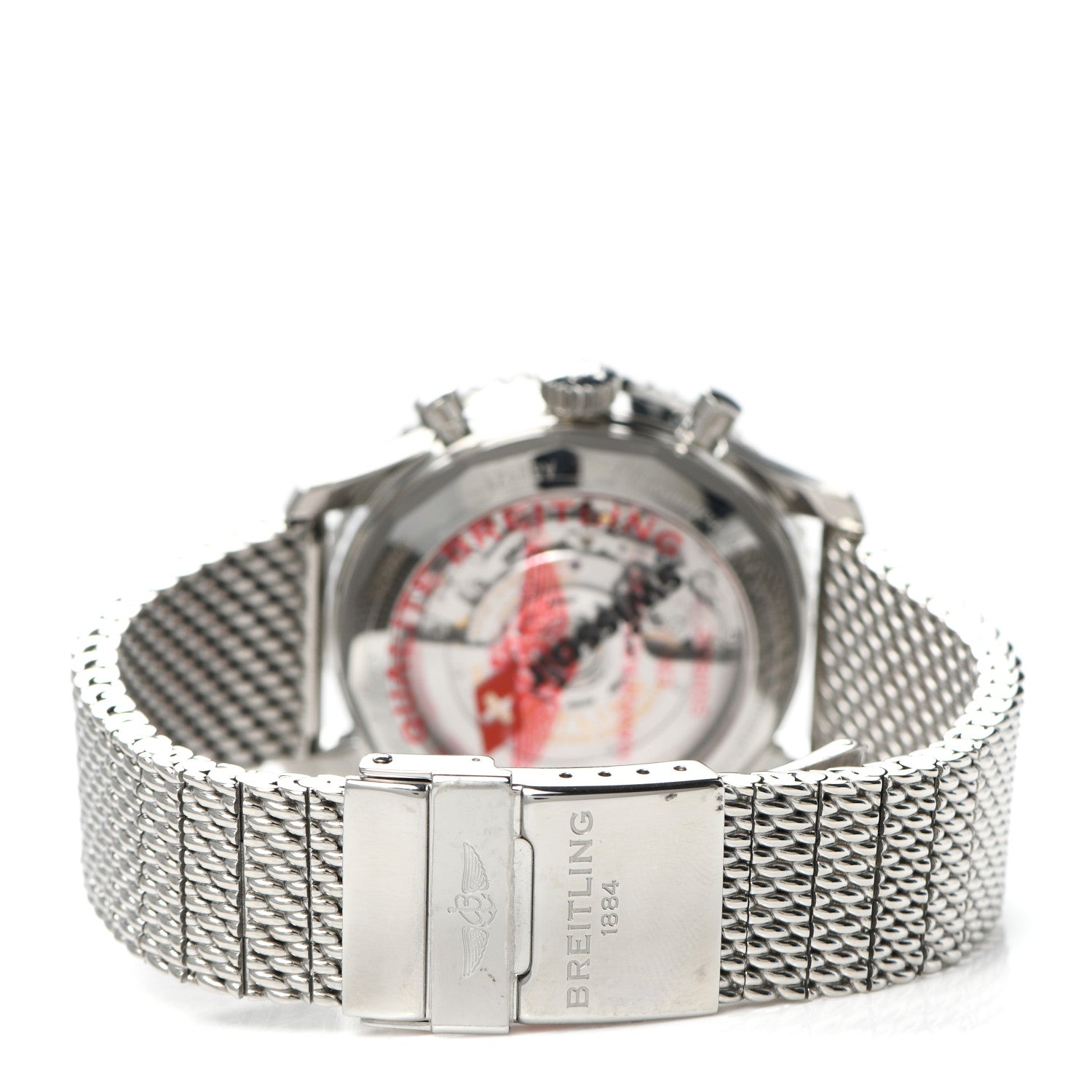 Breitling Stainless Steel 43mm Navitimer Swiss Air Chronograph Automatic Watch Black AB0121 3 of 5