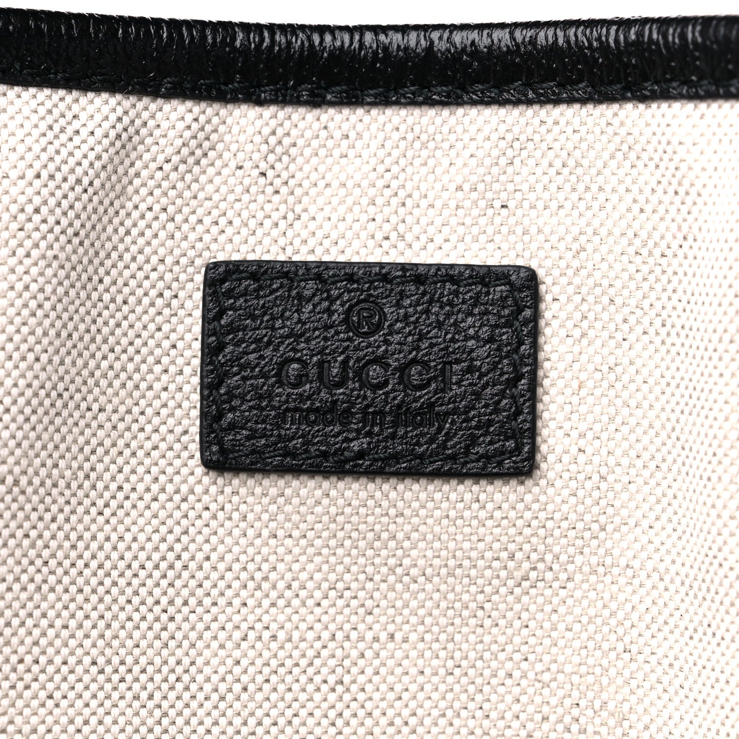 Gucci Textured Dollar Calfskin Large Ophidia Tote Black 6 of 9
