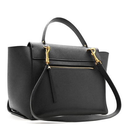 Celine Grained Calfskin Mini Belt Bag Black 3 of 16