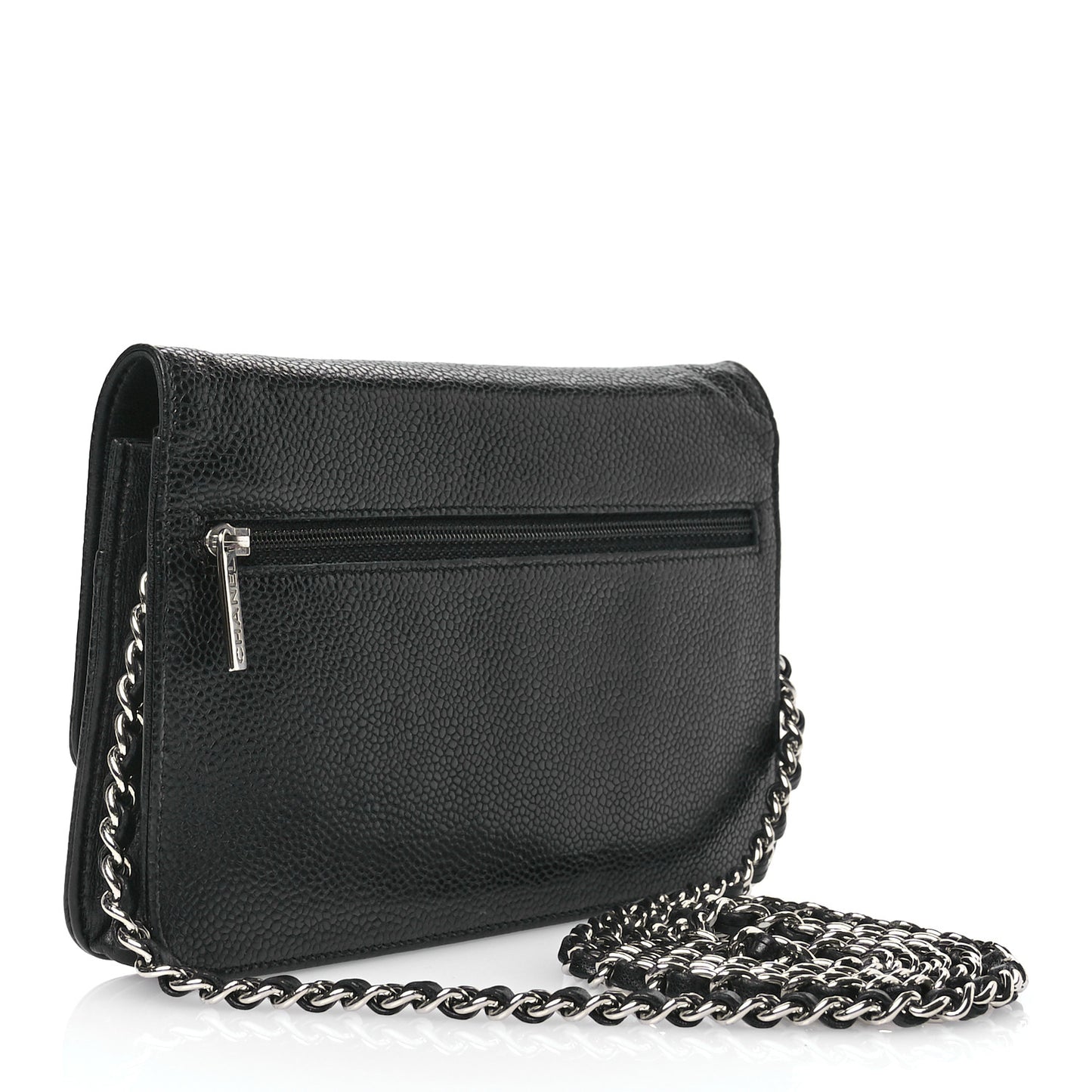 Caviar Timeless CC Wallet on Chain WOC Black