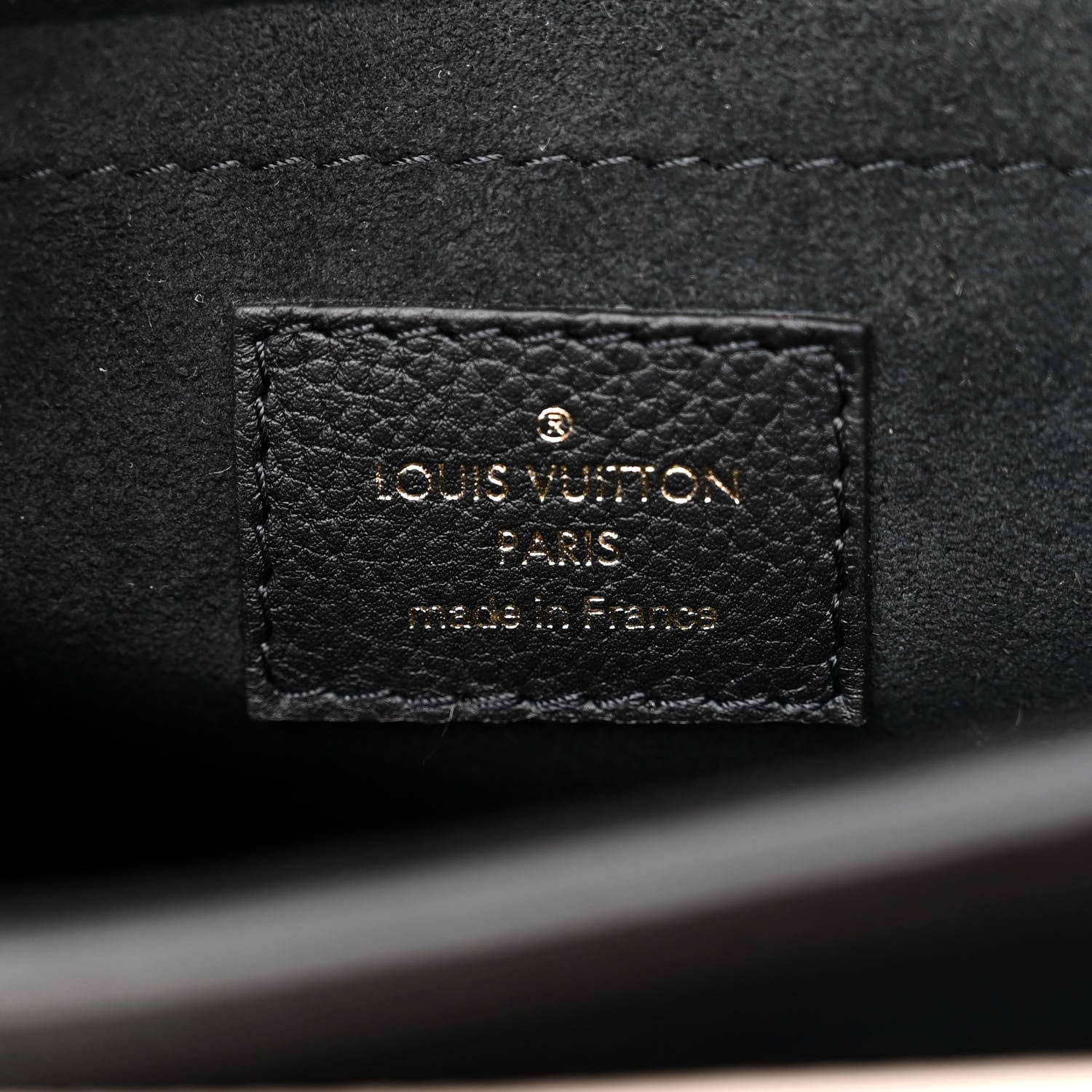 Louis Vuitton Grained Calfskin Lockme Tender Black 6 of 10