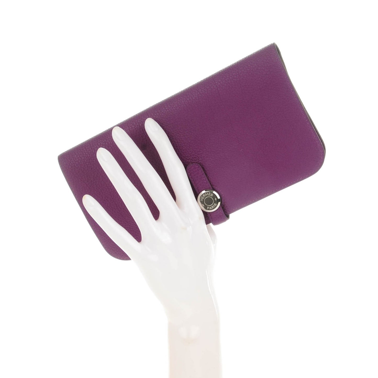 Togo Dogon Recto Verso Wallet Ultraviolet