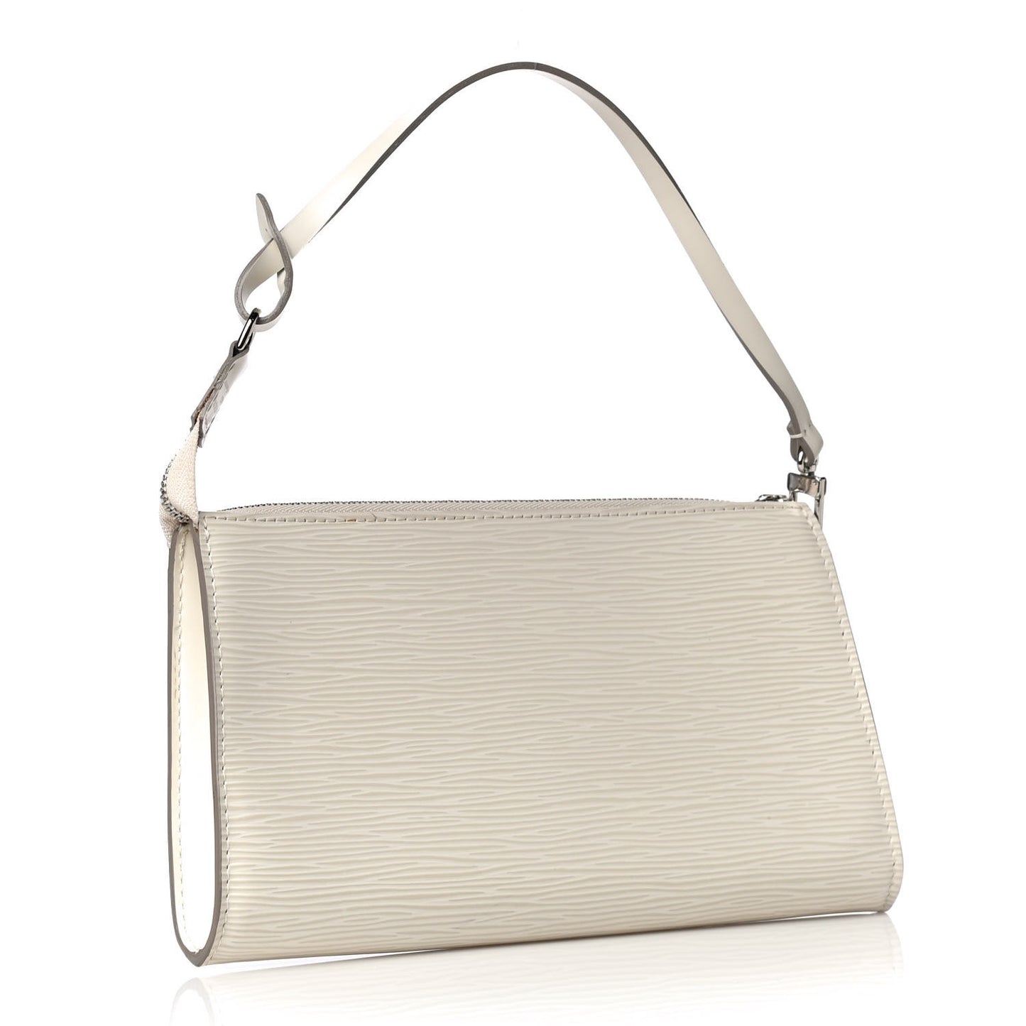 Epi Pochette Accessories 24 Ivory