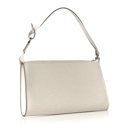 Louis Vuitton Epi Pochette Accessories 24 Ivory 2 of 6
