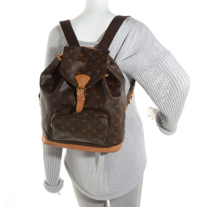 Louis Vuitton Monogram Montsouris GM Backpack 2 of 8