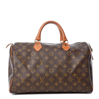 Louis Vuitton Monogram French Company Speedy 35 1 of 14