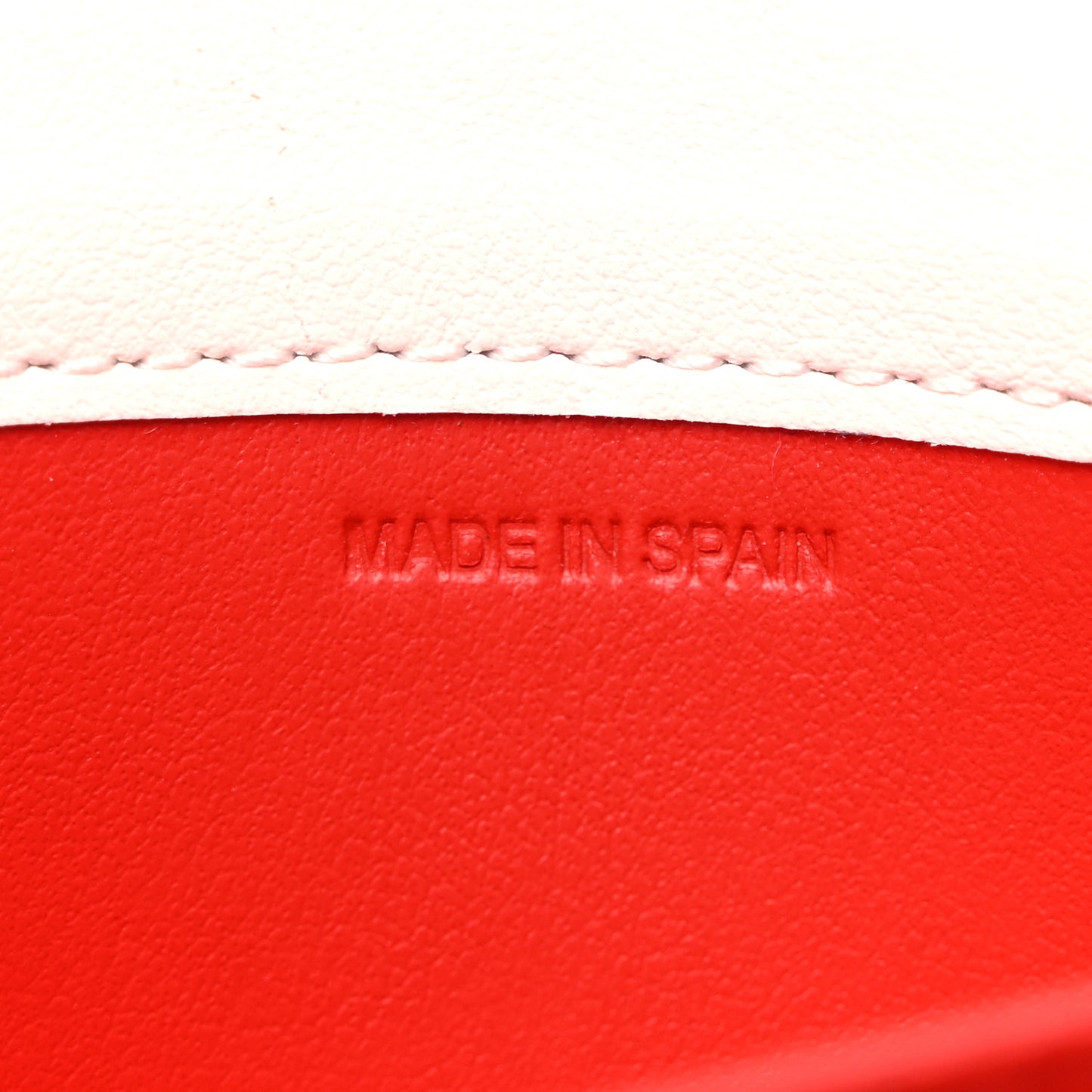 Patent Calfskin By My Side Wallet On Chain White