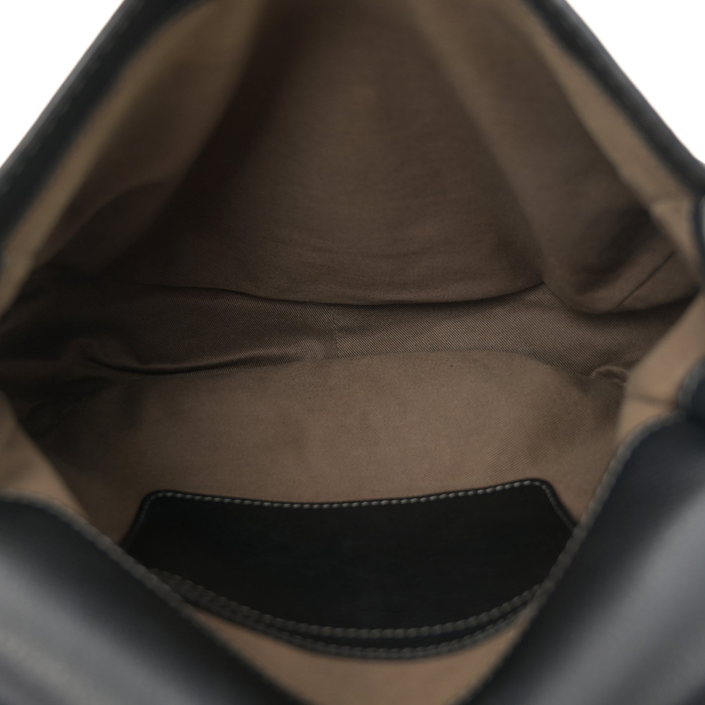 Calfskin Medium Marcie Round Crossbody Bag Black