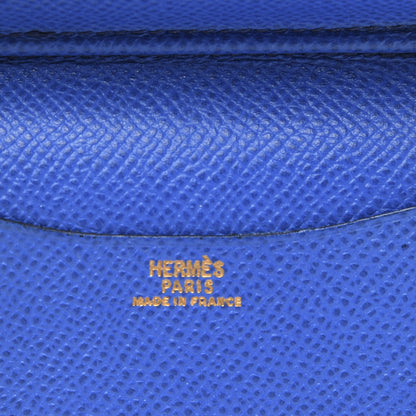 Hermes Courchevel Mini Globe Trotter Agenda Cover Bleu France 5 of 7