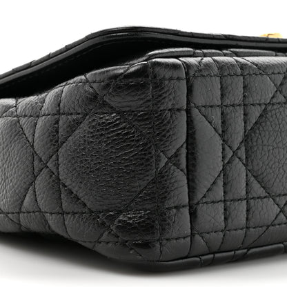 Christian Dior Calfskin Cannage Small Caro Bag Black 10 of 13