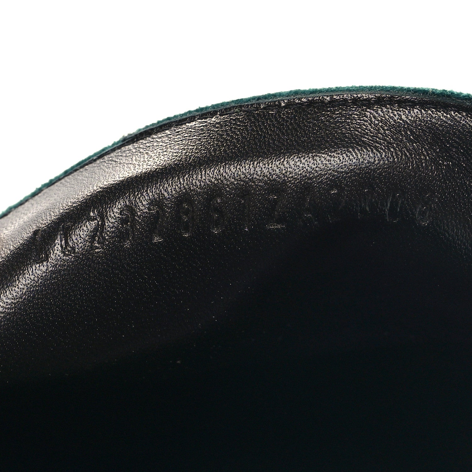 Hermes Velvet Mens Paris Loafers 43.5 Vert Fonce 8 of 9