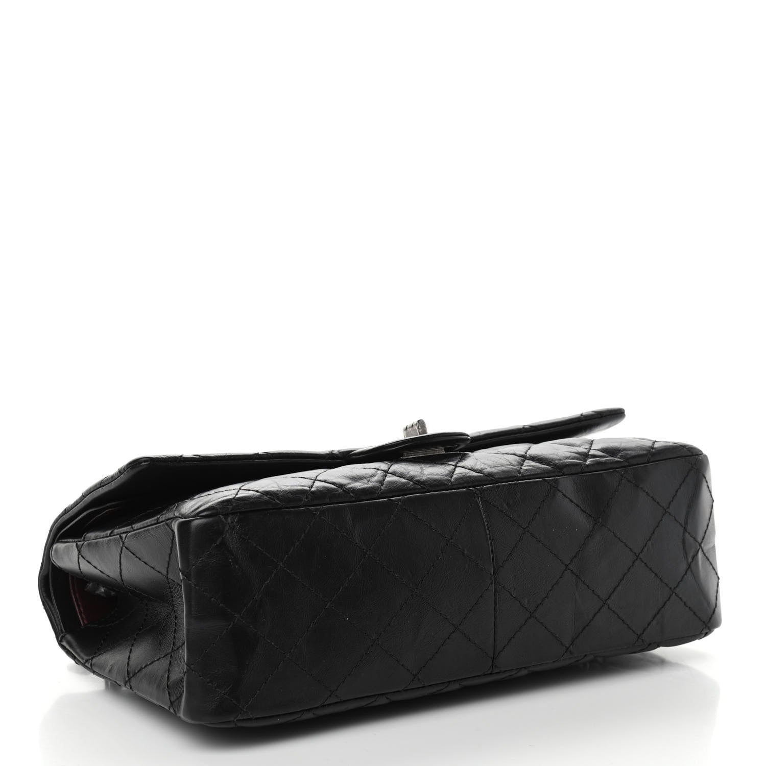 Chanel Aged Calfskin Quilted 2.55 Reissue 226 Flap Black 4 of 12