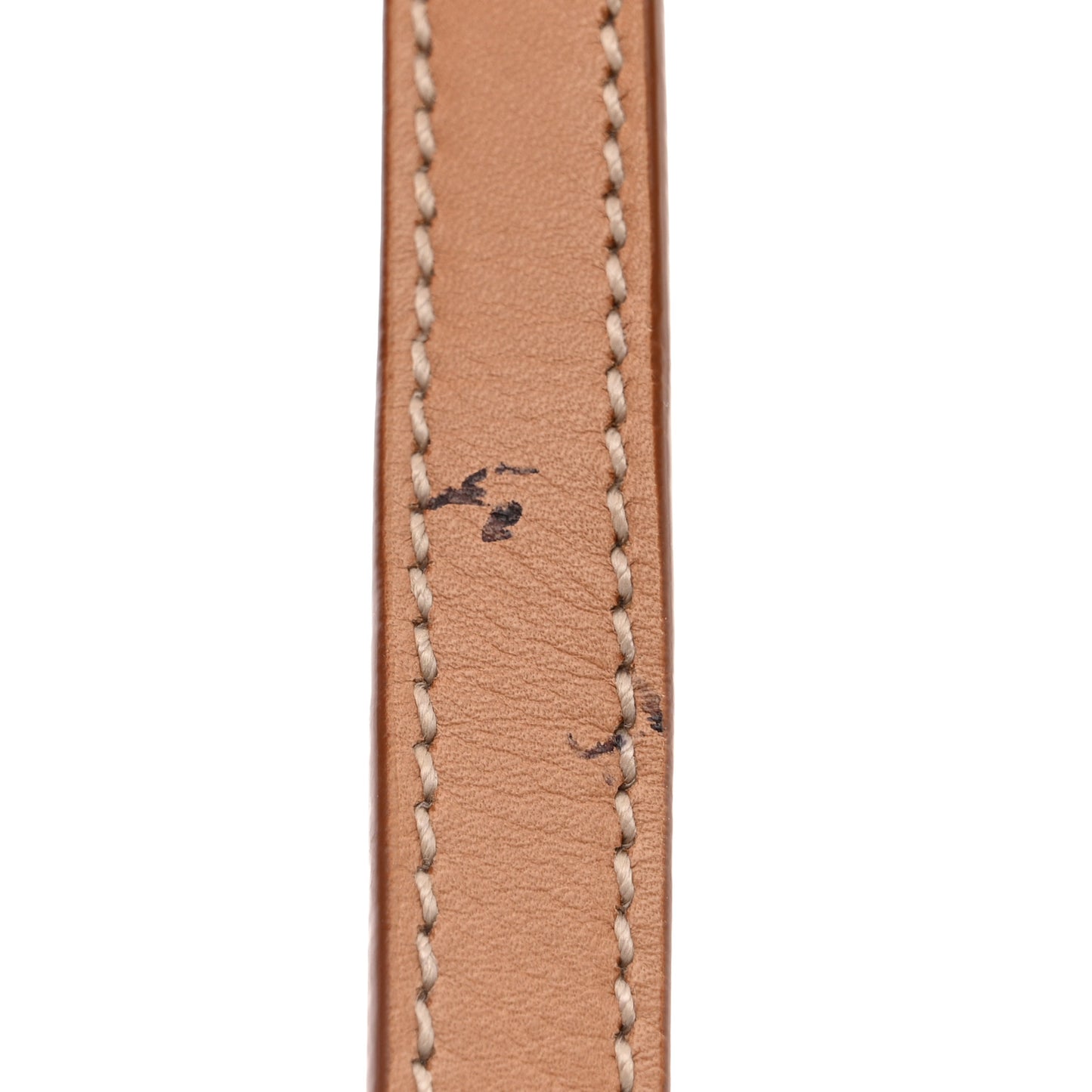 SAINT LAURENT Smooth Calfskin Cotton Canvas Small Kaia Satchel Natural Beige