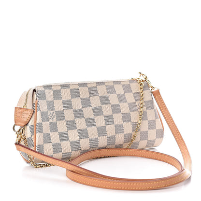 Louis Vuitton Damier Azur Eva Clutch 3 of 13
