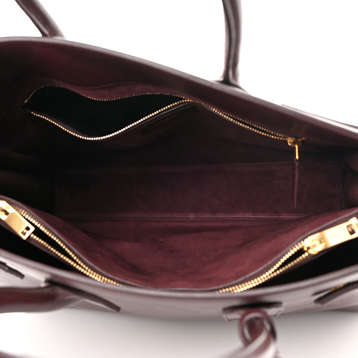 Calfskin Large Sac De Jour Carryall Amarena