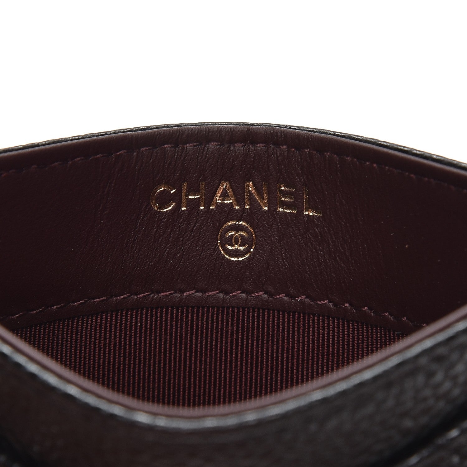 Chanel Caviar Quilted Card Holder Black 6 of 9