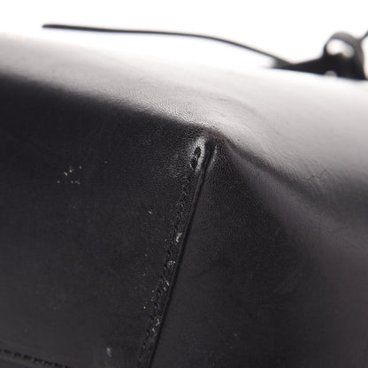 Mansur Gavriel Calfskin Mini Bucket Bag Black Argento 13 of 20