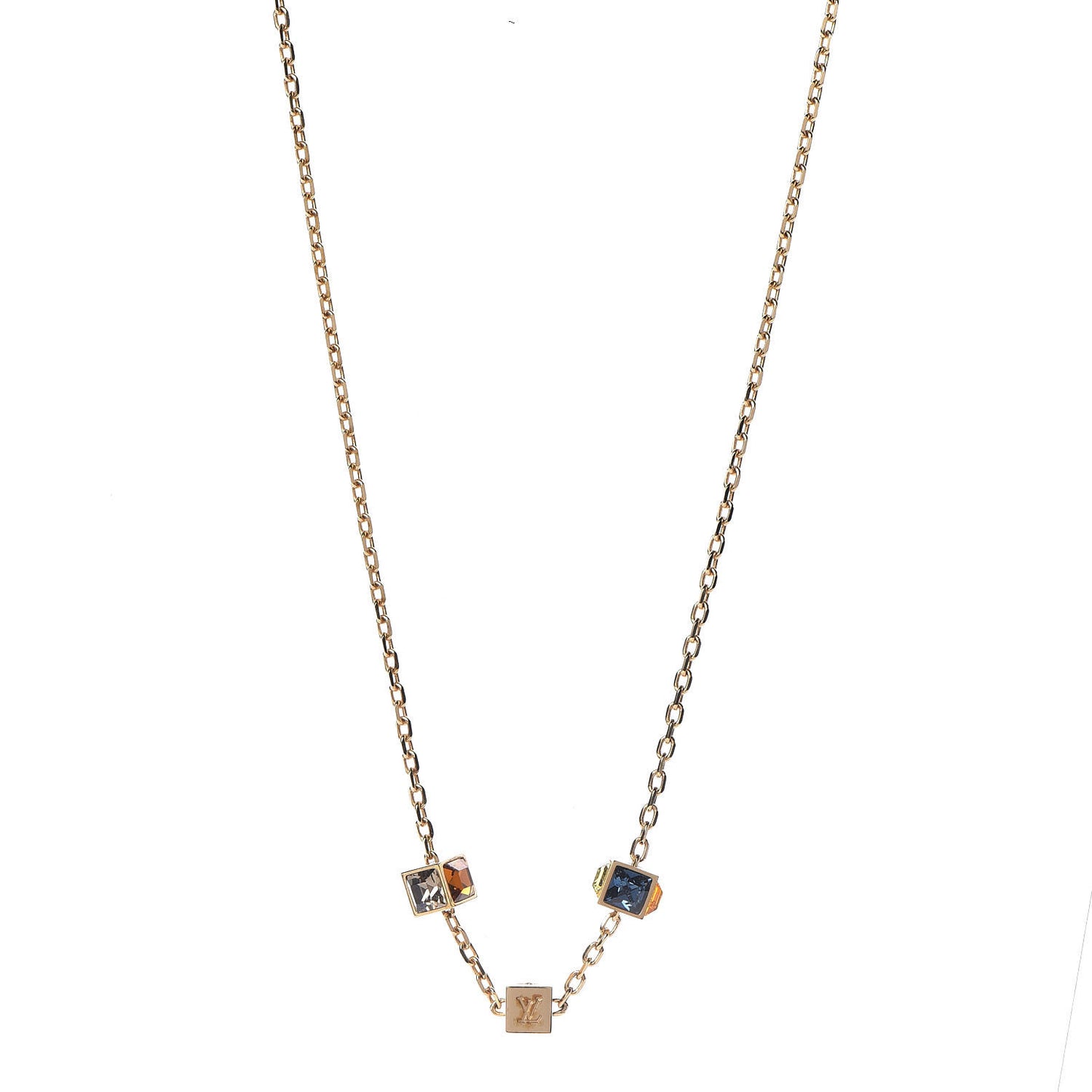Swarovski Gamble Short Necklace Gold