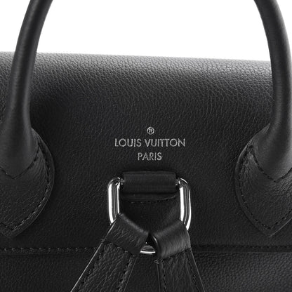 Louis Vuitton Calfskin Lockme Backpack Black 8 of 13