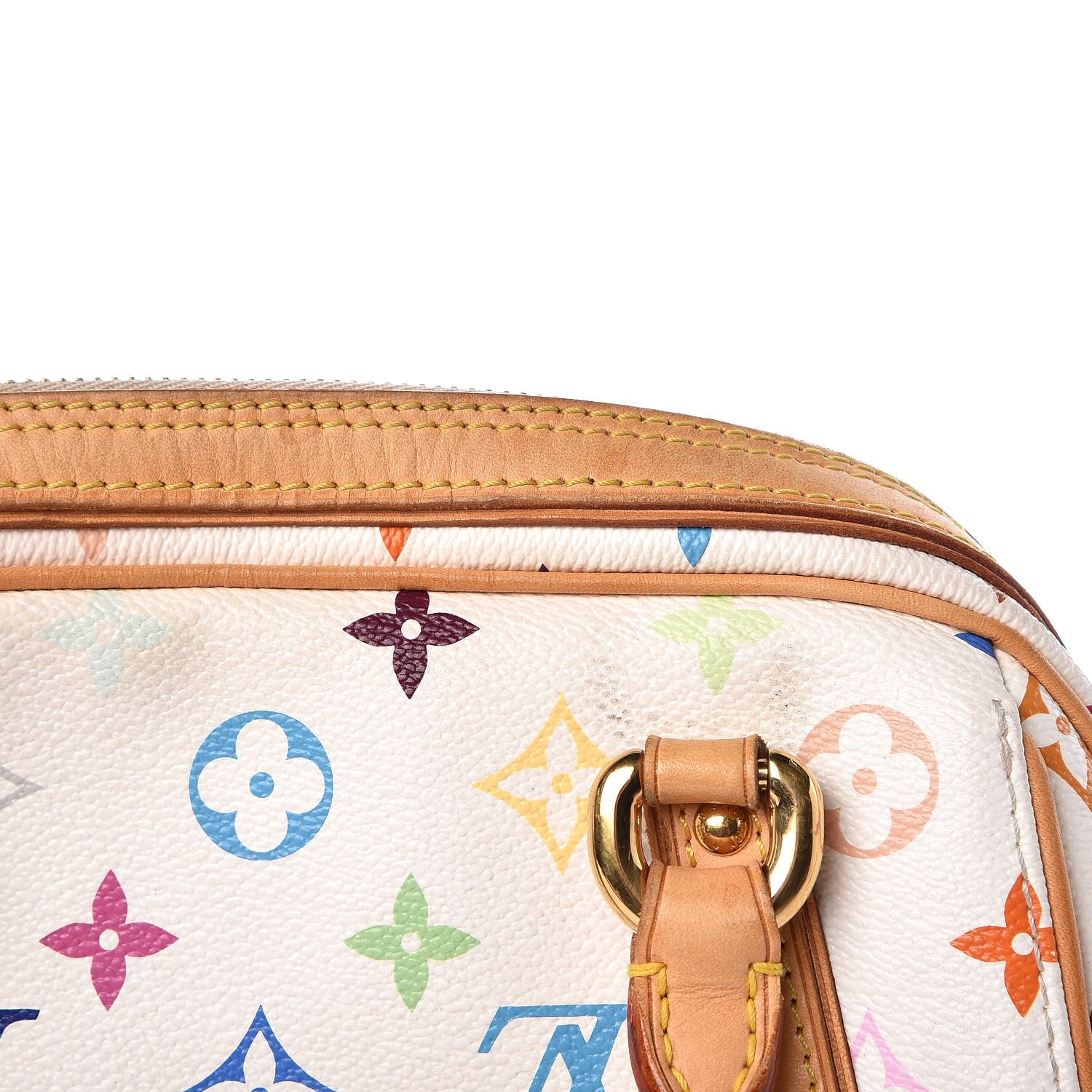 Louis Vuitton Monogram Multicolor Priscilla White 10 of 13