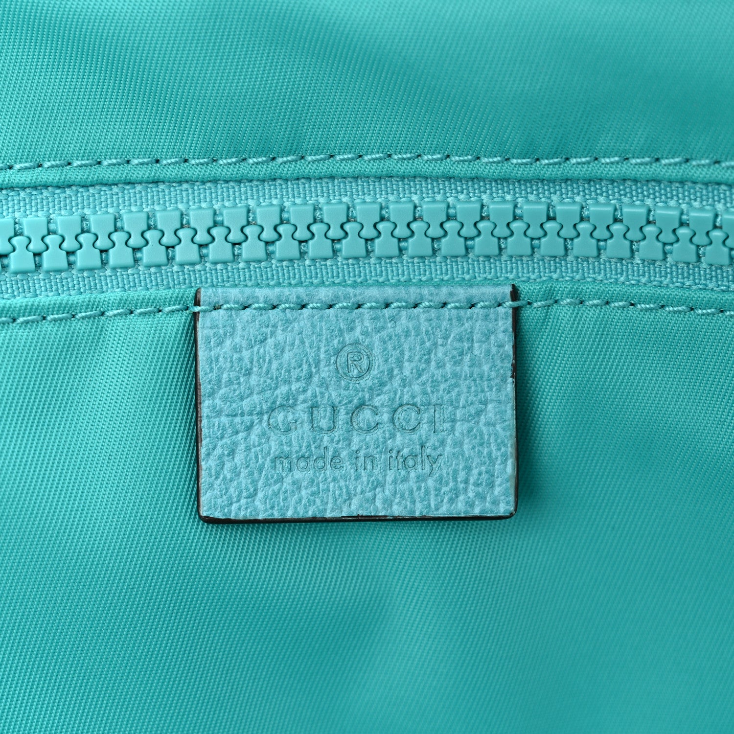 Gucci Nylon Twill 80s Logo Patch Backpack Lago 6 of 11